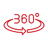 Регулировка на 360 градусов